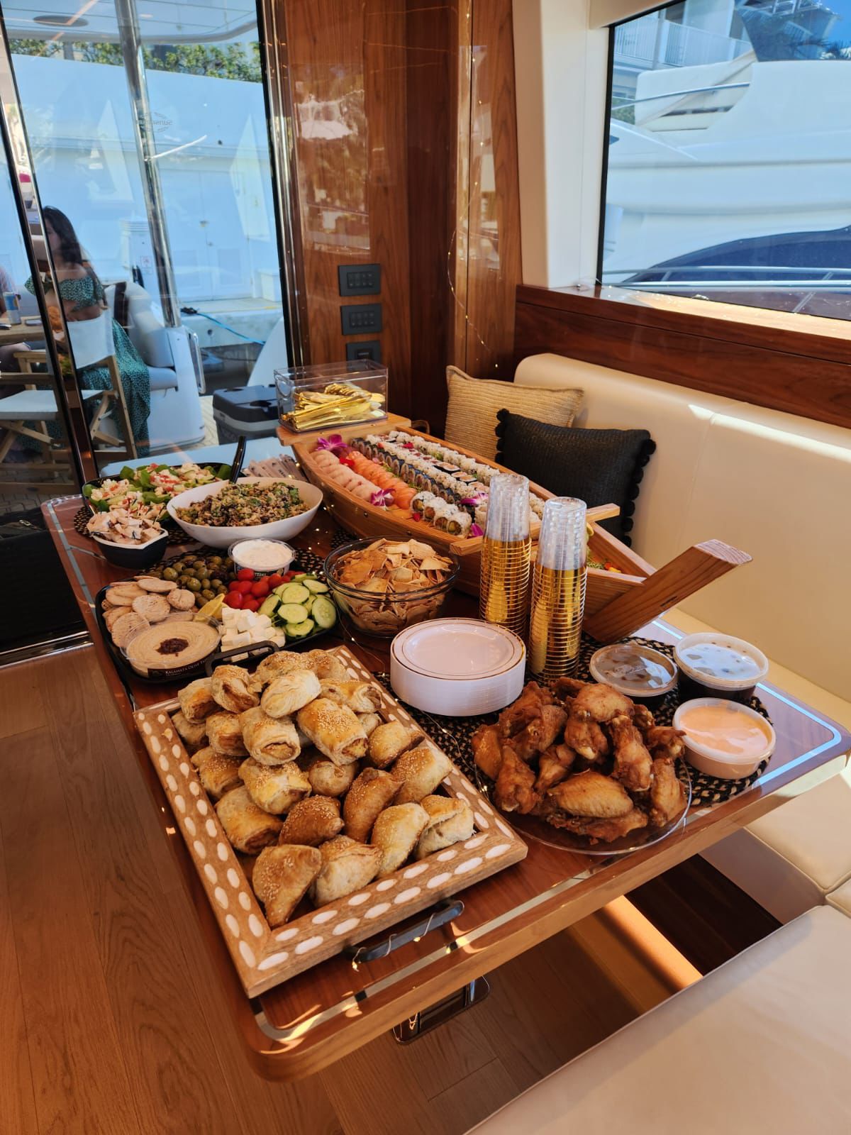 Island Tuff Marine team on the water