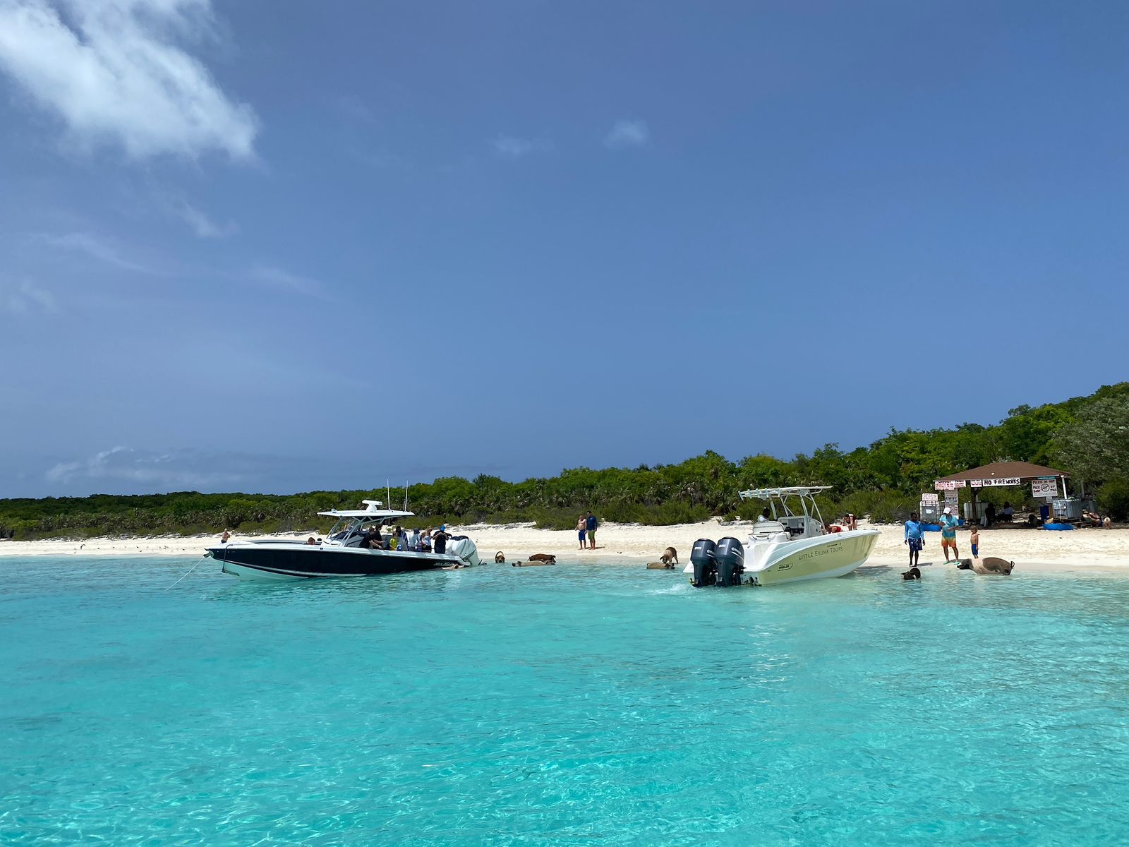 Luxury yacht on the water