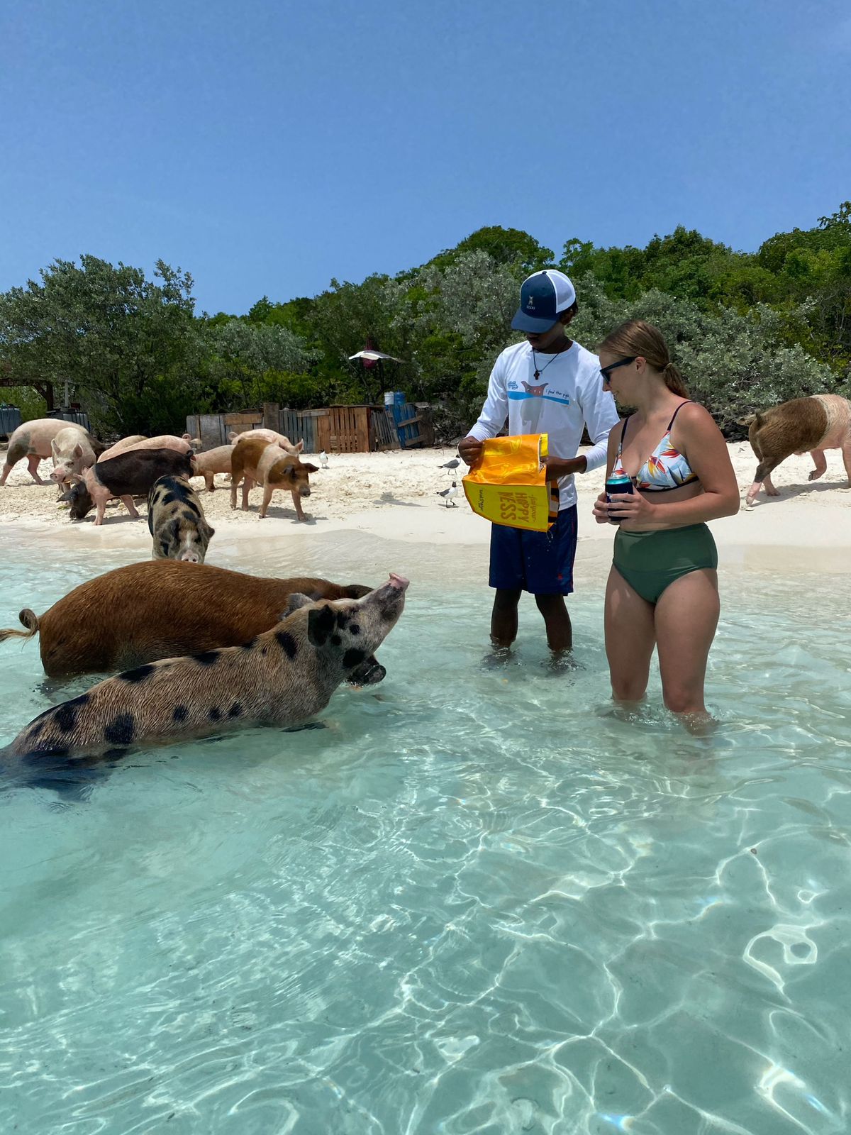 Open ocean from the helm