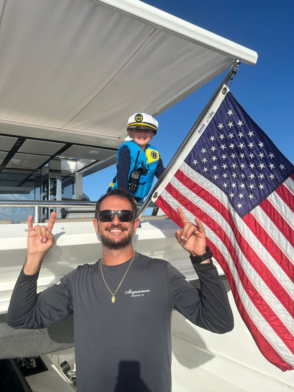 Yacht maintenance work